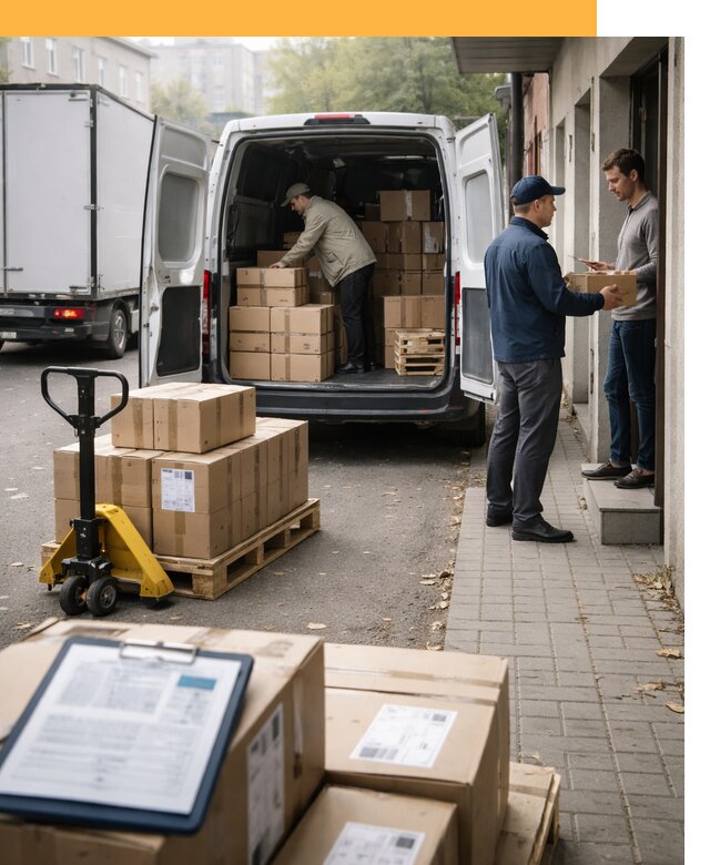 Доставка грузов от двери до двери с таможней от 46094 руб.