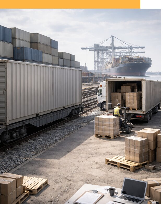 Мультимодальные перевозки грузов по миру от 46094 руб