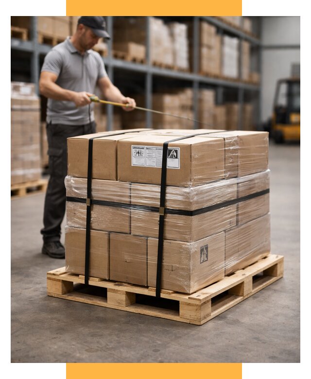 Упаковка и паллетирование грузов от 3585 р. | СетСервис-Лнд