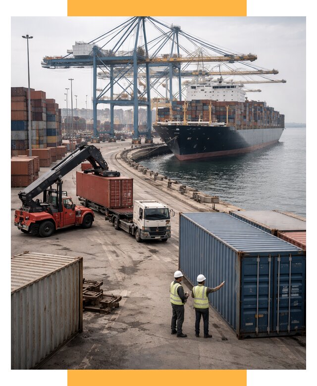 Морские перевозки из Европы от 61458 р. за контейнер | СетСервис-Лнд