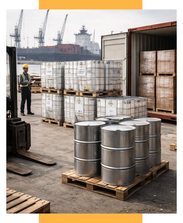 Доставка химического сырья из Индии от 256075 р. | СетСервис-Лнд