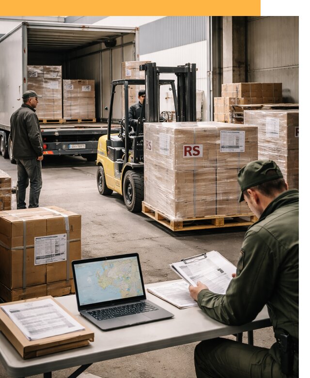 Доставка грузов в Сербию от 46094 руб, международные перевозки