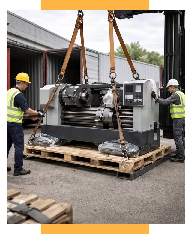 Перевозка станков и таможня от 61458 р. | СетСервис-Лнд логистика