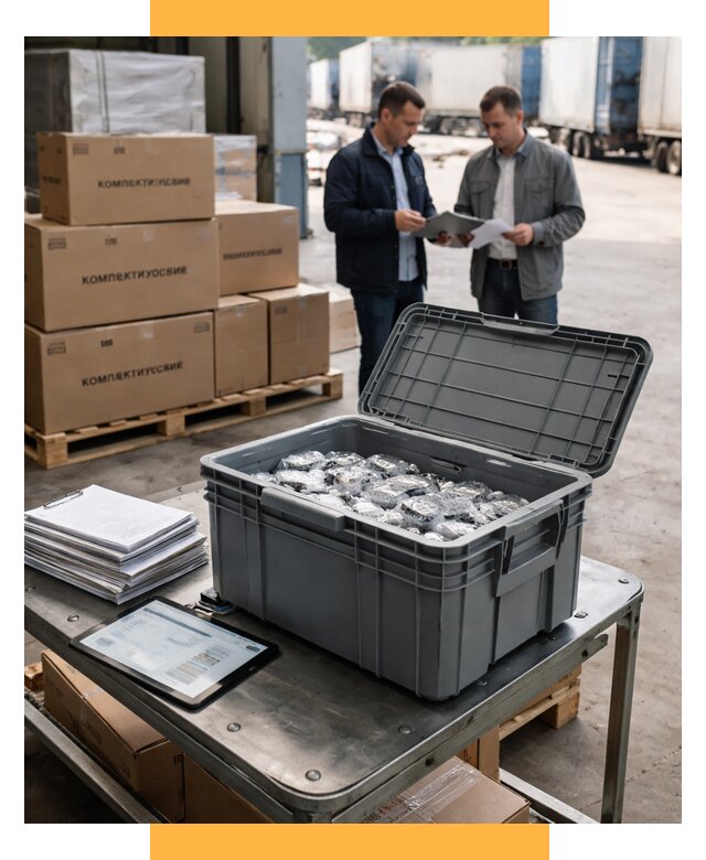 Перевозка комплектующих из Китая от 6658 р. | СетСервис-Лнд