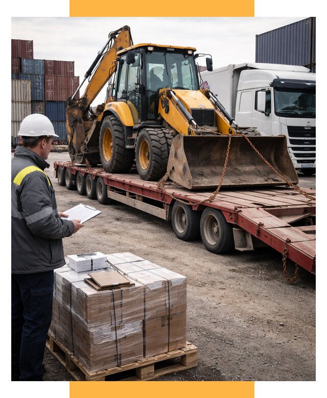 Международная перевозка спецтехники от 46094 р., СетСервис-Лнд