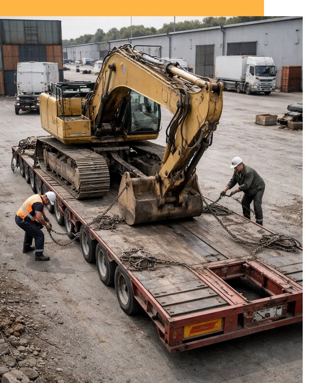 Перевозка спецтехники по России и миру от 46094 руб