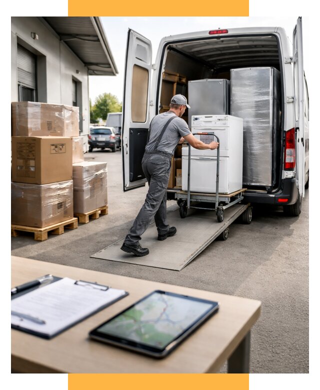 Перевозка бытовой техники от 6658 р. - логистика СетСервис-Лнд