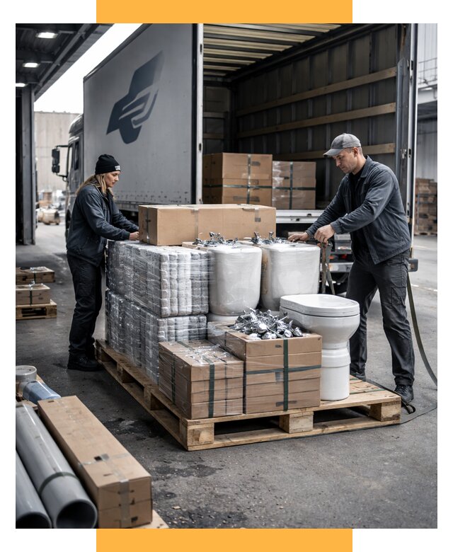 Перевозка сантехники под ключ от 1844 р. | СетСервис-Лнд