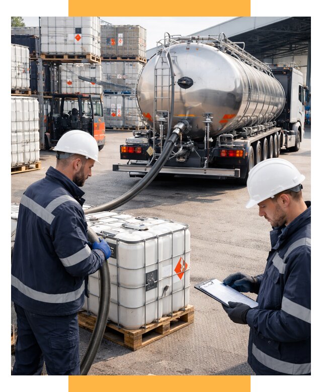 Перевозка химического сырья от 8707 р. Логистика СетСервис-Лнд