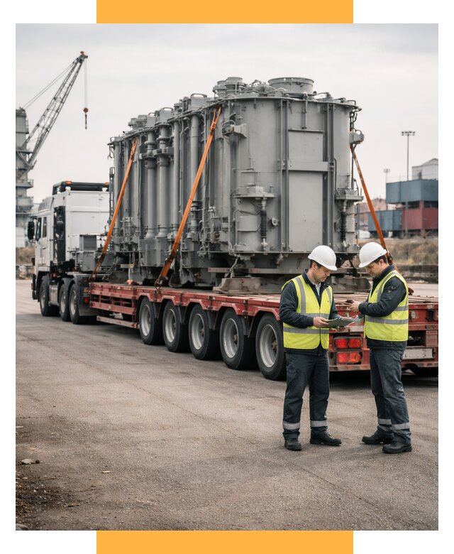 Перевозка негабаритных грузов под ключ от 122916 р., СетСервис-Лнд