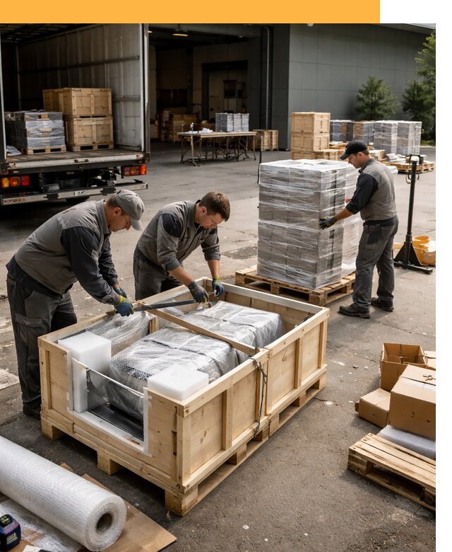 Перевозка выставочных грузов по миру от 25608 руб за м2 с таможней