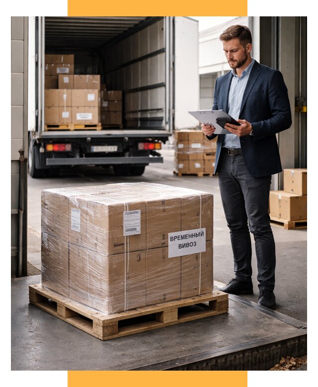 Временный вывоз товаров под ключ от 8194 р. | СетСервис-Лнд