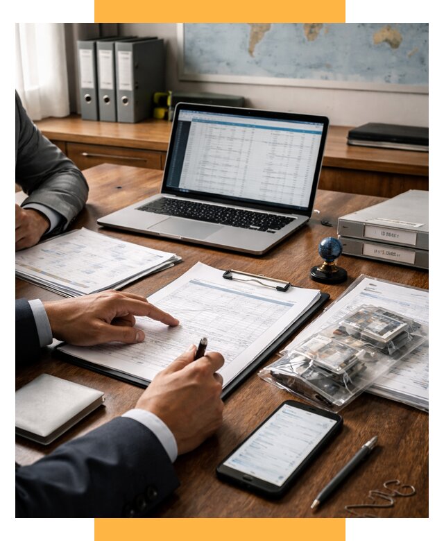 Проверка поставщика за рубежом от 8707 р. | СетСервис-Лнд аудит